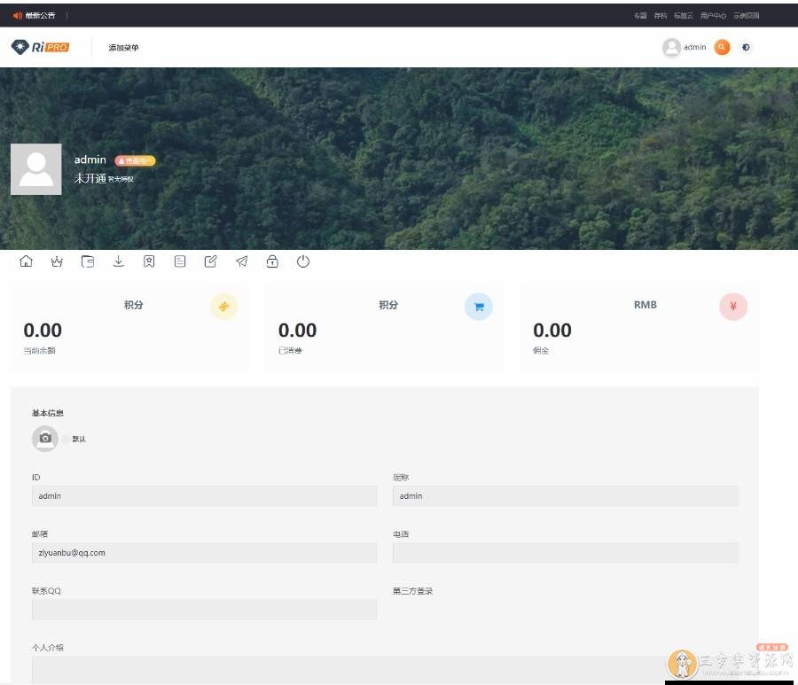 RIPro主题 5.4美化包,WordPress模板虚拟资源素材下载主题,RIPro主题美化包