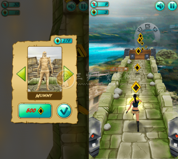 神庙逃亡H5游戏源码