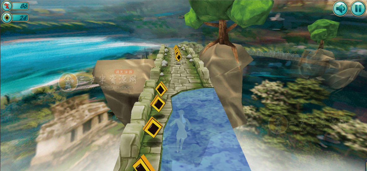 神庙逃亡H5游戏源码